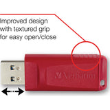 8GB Store 'n' Go&reg; USB Flash Drive - Red