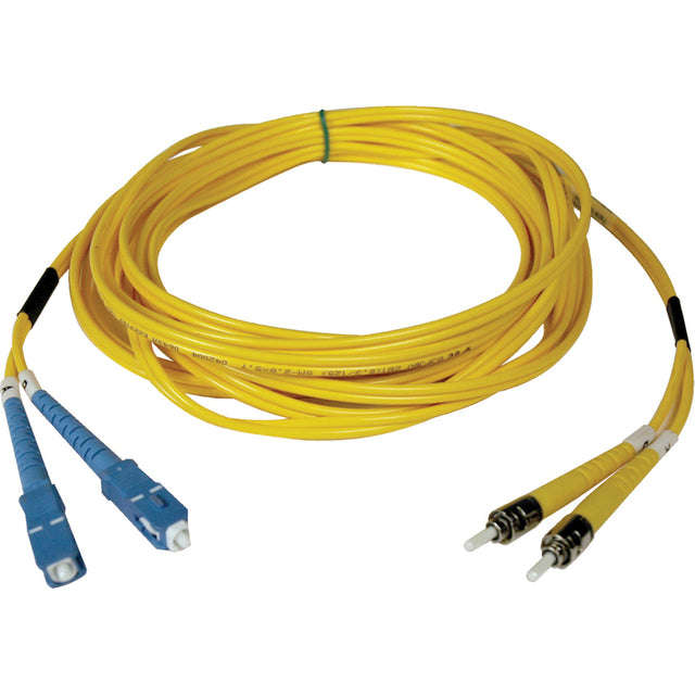 Eaton Tripp Lite Series Duplex Singlemode 9/125 Fiber Patch Cable (SC/ST), 9M (30 ft.)