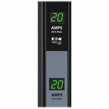 Eaton Tripp Lite Series 3.8kW Single-Phase Local Metered PDU, Dual Circuit, 120V Outlets (32 5-15/20R), L5-20P/5-20P, 10 ft. (3.05 m) Cord, 0U Vertical