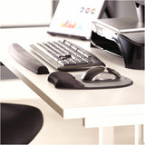 Fellowes&reg; Memory Foam Keyboard Wrist Rest - Black (9178201)