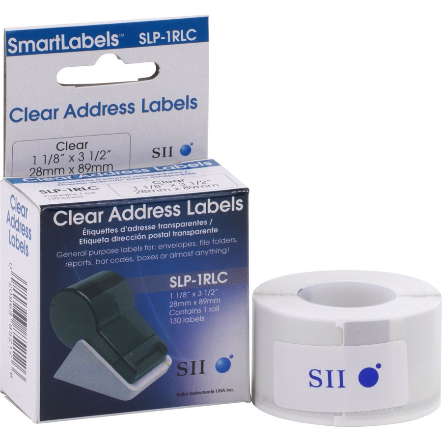 Seiko Clear Address Labels