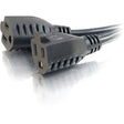 1 TO 2 POWER CORD SPLITTER M/F