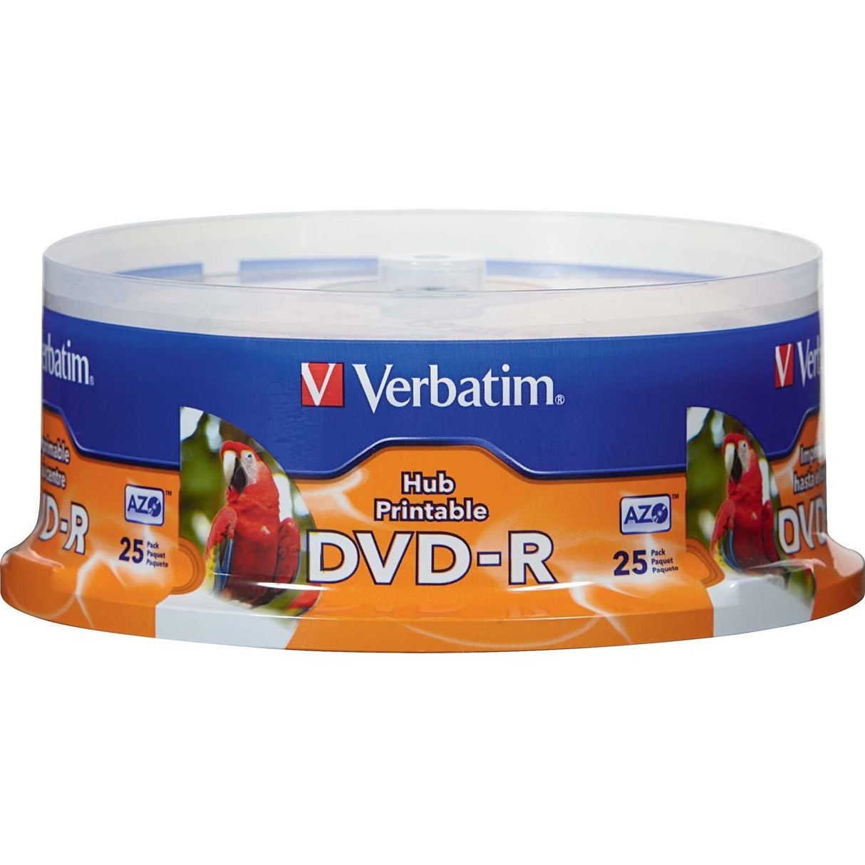 25PK DVD-R 16X 4.7GB WHITE