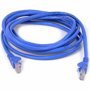 8FT CAT6 BLUE SNAGLESS PATCH