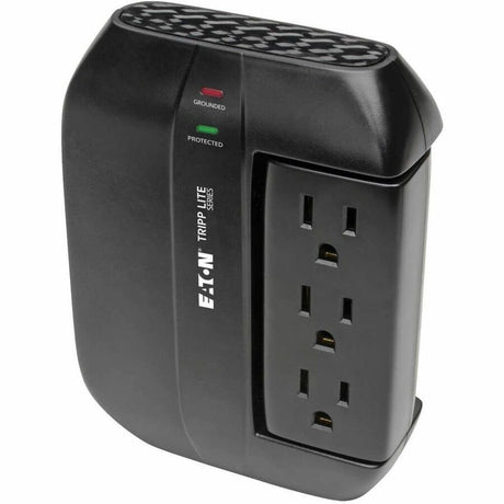 Eaton Tripp Lite Series Protect It! Surge Protector with 3 Rotatable Outlets, 3 Stationary, side facing Outlets, Direct-Plug In, 1200 Joules