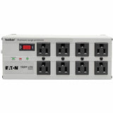 Eaton Tripp Lite Series Isobar 8-Outlet Surge Protector, 25 ft. Cord with Right-Angle Plug, 3840 Joules, Diagnostic LEDs, Metal Housing