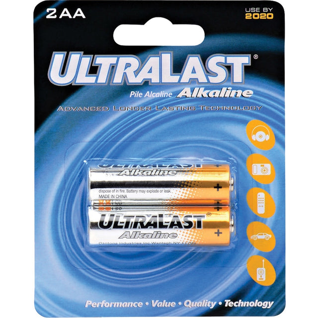 NABC ULA2AA UltraLast Alkaline General Purpose Battery