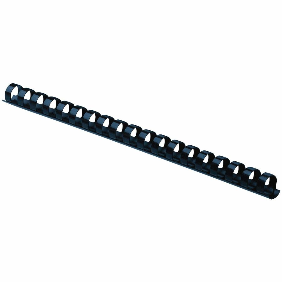 Fellowes Plastic Binding Combs - Navy, 3/8" Diameter