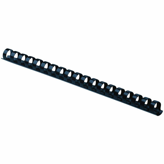 Fellowes Plastic Binding Combs - Navy, 3/8" Diameter