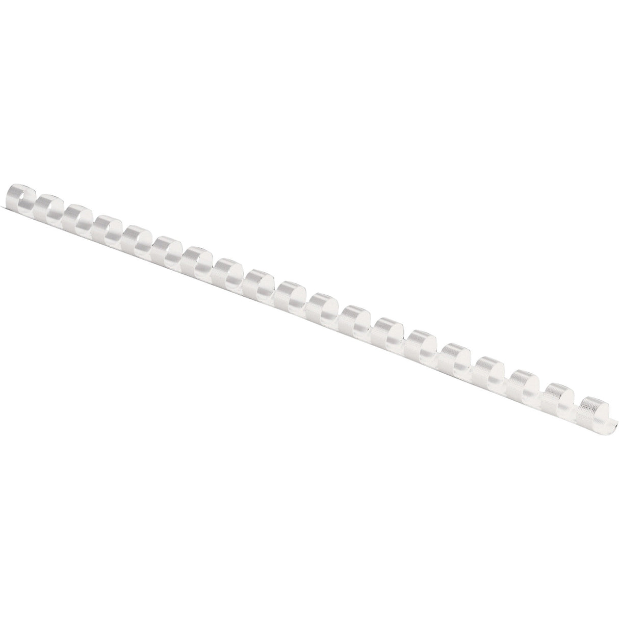 Fellowes Plastic Combs - Round Back 5/16" 40 sheets White, 100 pk