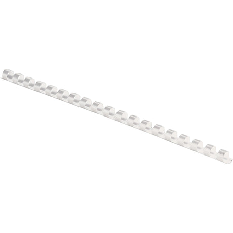 Fellowes Plastic Combs - Round Back 5/16" 40 sheets White, 100 pk