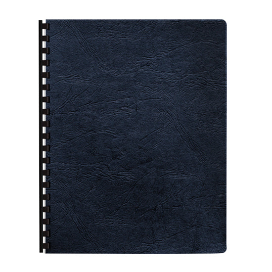 Fellowes Grain Presentation Covers - Oversize, Navy, 200 pack