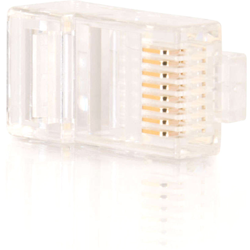 C2G RJ45 Cat5 8 x 8 Modular Plug for Solid Flat Cable