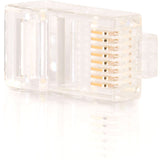 C2G RJ45 Cat5 8 x 8 Modular Plug for Solid Flat Cable