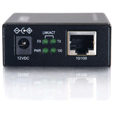 C2G 10/100Base-TX to MM 100Base-FX ST Media Converter