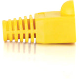 C2G RJ45 Snagless Boot Cover (6.0mm OD) - Yellow - 50pk