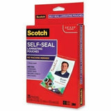 Scotch Self-sealing Laminating Pouch with Clips