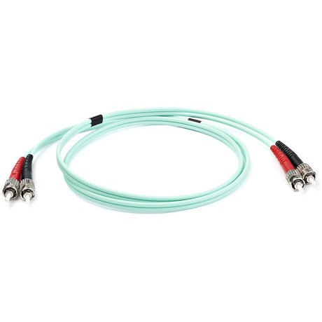 StarTech.com 1m (3ft) ST/UPC to ST/UPC OM3 Multimode Fiber Optic Cable, Full Duplex Zipcord Fiber, 100Gbps, LOMMF, LSZH Fiber Patch Cord