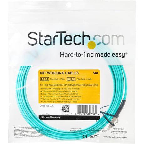 5M MULTIMODE FIBER OPTIC CABLE