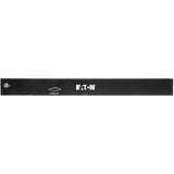 Eaton 3.7kW Single-Phase 208/230V Switched PDU - LX Platform, 8 C13 Outlets, C20 Input with L6-20P Adapter, 2.4m Cord, 1U Rack-mount, TAA