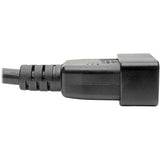 Eaton Tripp Lite Series Power Extension Cord, C19 to C20 - Heavy-Duty, 20A, 250V, 12 AWG, 6 ft. (1.83 m), Black