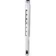 Chief 4-6' Adjustable Extension Column - 1 inch Increments - White