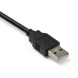 StarTech.com 1ft (30cm) 1-Port Professional USB to Serial Adapter Cable with COM Retention, USB to RS232 Adapter - TAA