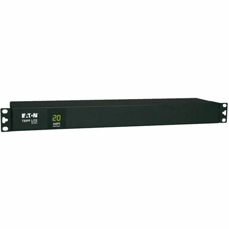 Eaton Tripp Lite Series 2.4kW Single-Phase Local Metered PDU, 120V (12 5-15/20R), L5-20P / 5-20P, 120V Input, 15 ft. (4.57 m) Cord, 1U Rack-Mount