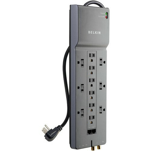 12OUT SURGE PROTECTOR 8FT CORD