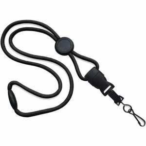 Brady OptiBraid Lanyard with Round Slider and DTACH Swivel Hook