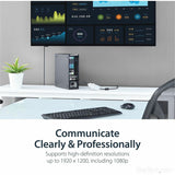 StarTech.com DisplayPort to DVI Adapter, DisplayPort to DVI-D Adapter/Video Converter 1080p, DP 1.2 to DVI Monitor, Latching DP Connector