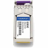 AddOn Cisco GLC-BX-D Compatible TAA Compliant 1000Base-BX SFP Transceiver (SMF, 1490nmTx/1310nmRx, 10km, LC, DOM)