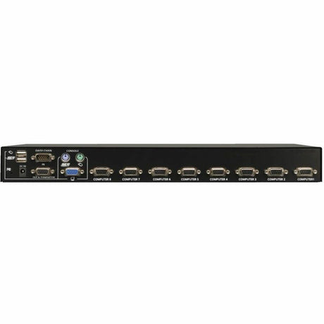 Eaton Tripp Lite Series 8-Port 1U Rack-Mount USB/PS2 KVM Switch with On-Screen Display
