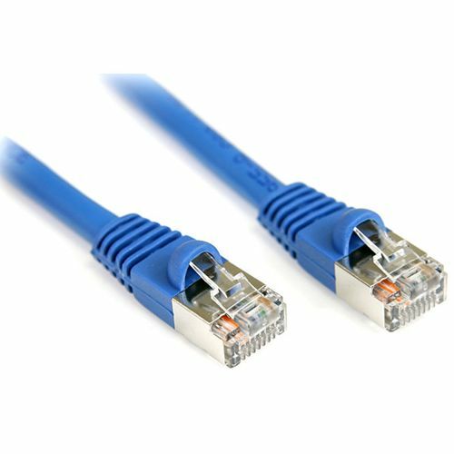 StarTech.com 3 ft Blue Shielded Snagless Cat5e Patch Cable