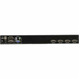 Eaton Tripp Lite Series 4-Port 1U Rack-Mount USB/PS2 KVM Switch with On-Screen Display