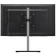 Atdec dual stack or single monitor desk mount - Freestanding base - Loads up to 26.5lb flat or 20lb curved - VESA 75x75, 100x100