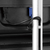 Atdec dual stack or single monitor desk mount - Freestanding base - Loads up to 26.5lb flat or 20lb curved - VESA 75x75, 100x100