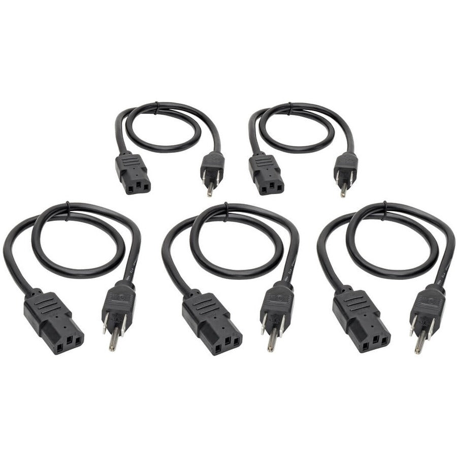 2FT COMPUTER POWER CORD 18AWG