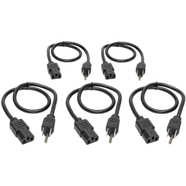 2FT COMPUTER POWER CORD 18AWG