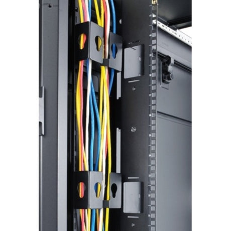 APC NetShelter Cable Management, Vertical Cable Manager, Containment Brackets, for NetShelter SX, SV, and VX Racks, 80 x 112 x 45 mm