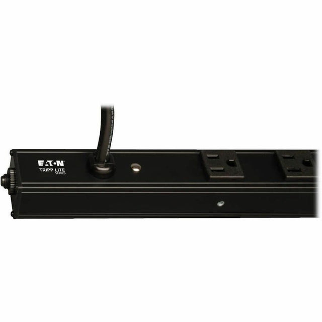 Eaton Tripp Lite Series 1.4kW Single-Phase 120V Basic PDU, 14 NEMA 5-15R Outlets, NEMA 5-15P Input, 15 ft. (4.57 m) Cord, 0U Vertical
