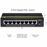 8-Port 10/100Mbps PoE Switch