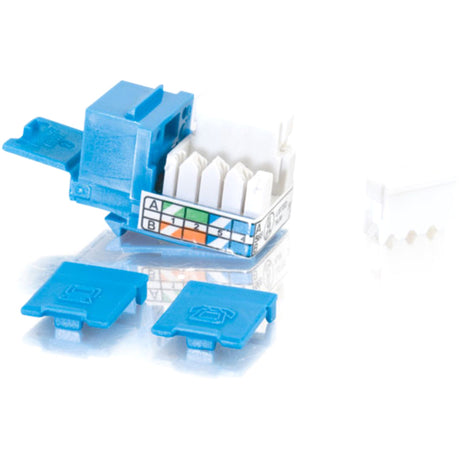 90DEG CAT5E RJ45 UTP BLUE