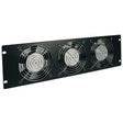Eaton Tripp Lite Series SmartRack 3U Fan Panel - 3-120V high-performance fans; 210 CFM; 5-15P plug