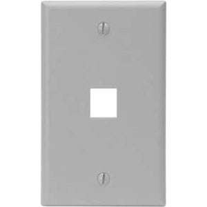 Leviton QuickPort 1 Socket Faceplate