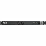 Eaton Tripp Lite Series Isobar 12-Outlet Network Server Surge Protector, 15 ft. (4.57 m) Cord, 3840 Joules, Diagnostic LEDs, 1U Rackmount, Metal Housing