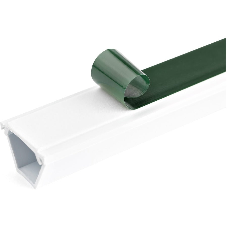 StarTech.com 6 ft 2 Piece Cable Raceway Duct - White