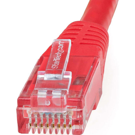 StarTech.com 7ft CAT6 Ethernet Cable - Red Molded Gigabit - 100W PoE UTP 650MHz - Category 6 Patch Cord UL Certified Wiring/TIA
