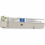 AddOn Cisco GLC-FE-100BX-D Compatible TAA Compliant 100Base-BX SFP Transceiver (SMF, 1550nmTx/1310nmRx, 10km, LC)