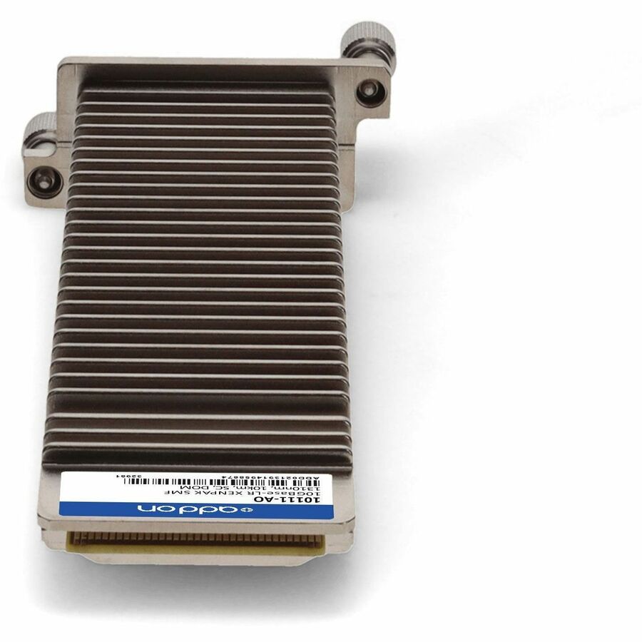 AddOn Extreme Networks 10111 Compatible TAA Compliant 10GBase-LR XENPAK Transceiver (SMF, 1310nm, 10km, SC, DOM)